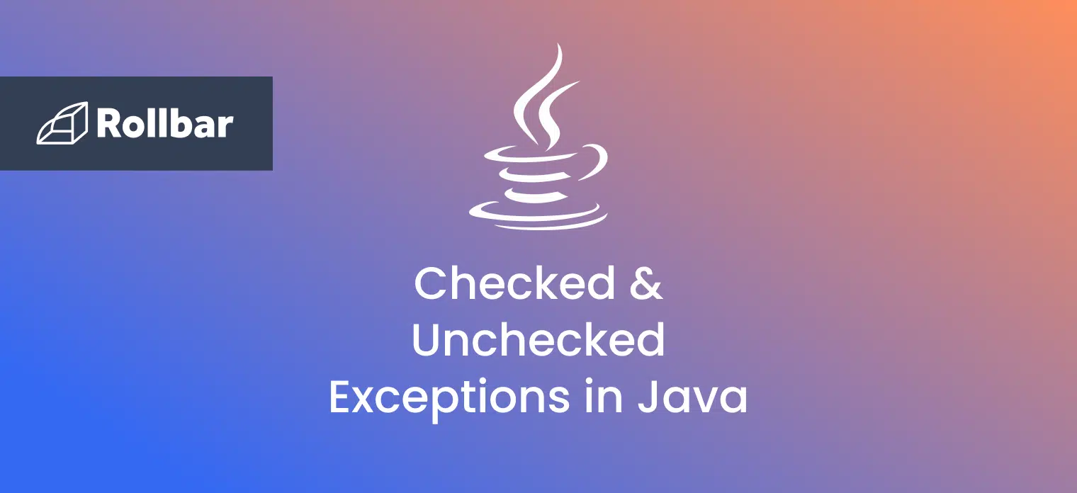 How to handle checked & unchecked exceptions in Java