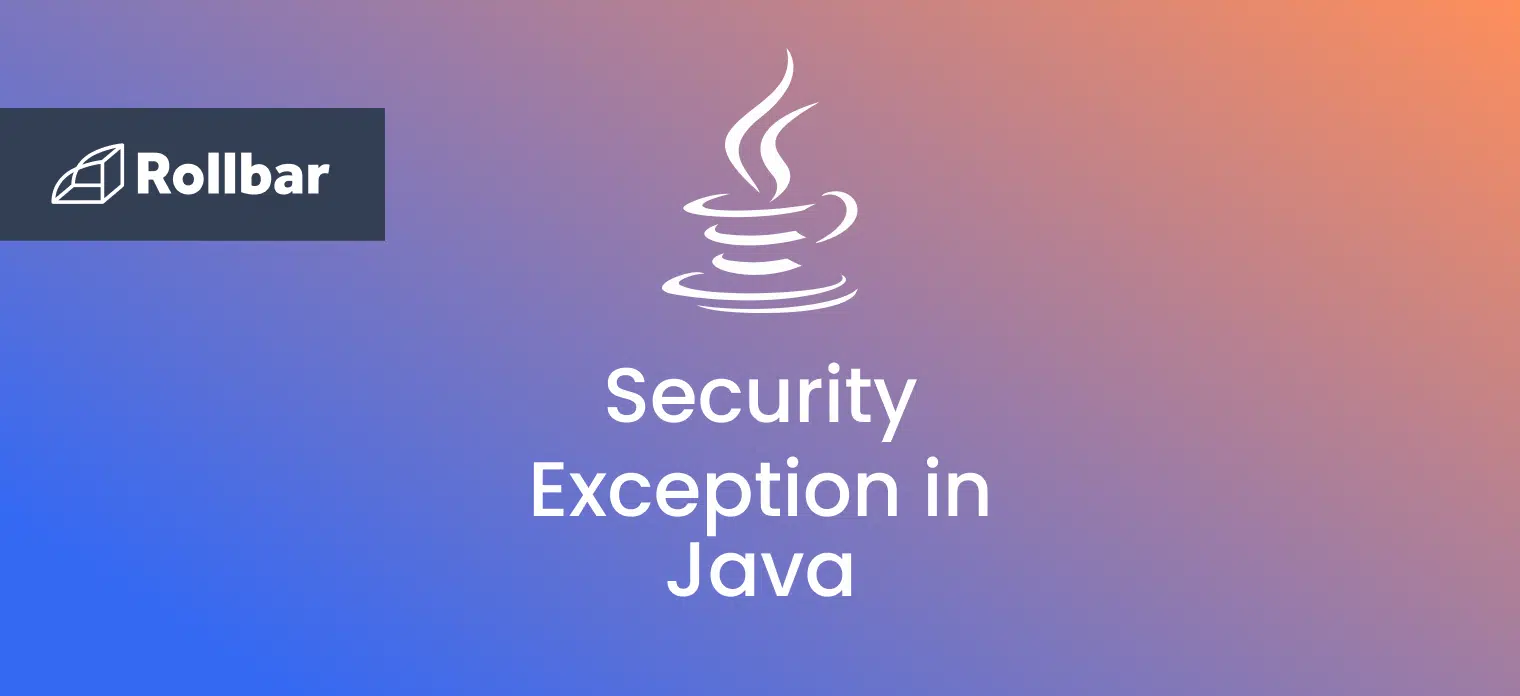 How to resolve the SecurityException in Java