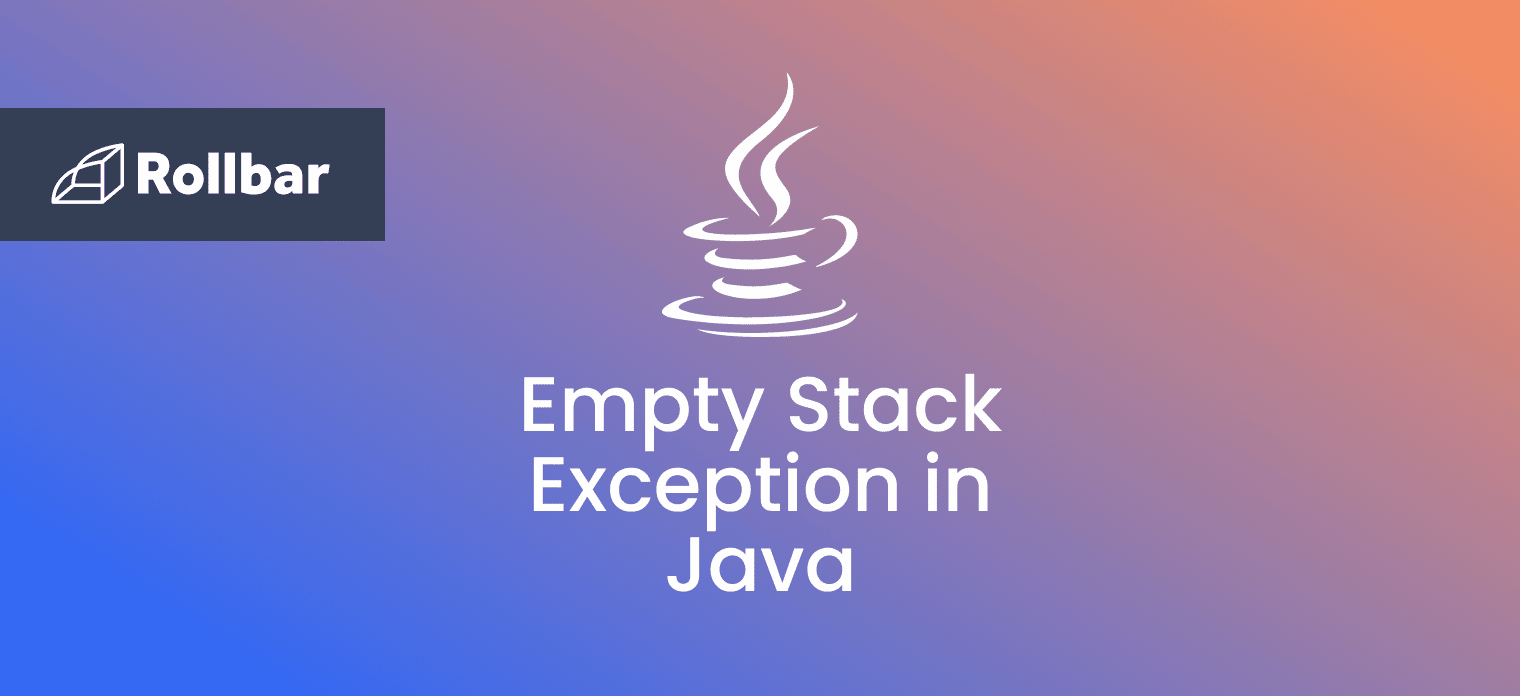 How to fix the EmptyStackException in Java
