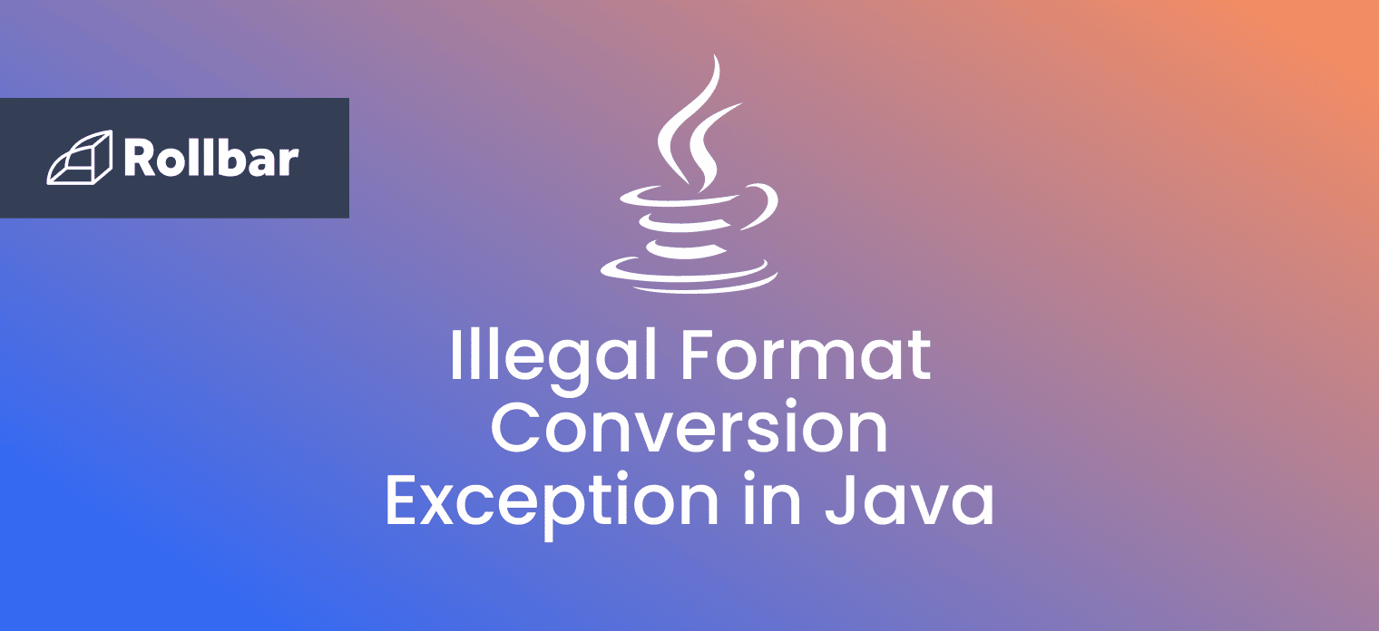How to Resolve the Illegal Format Conversion Exception in Java