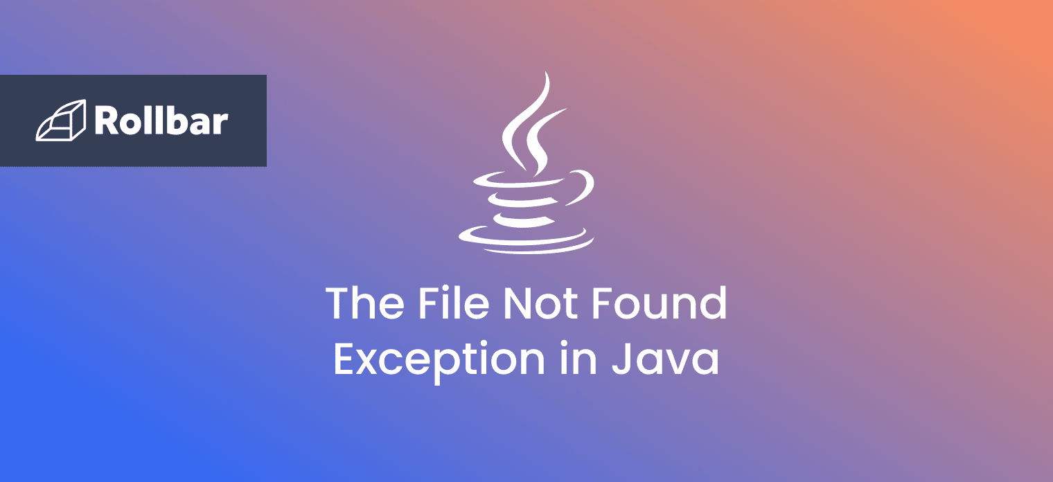 How to Fix the FileNotFoundException in Java.io