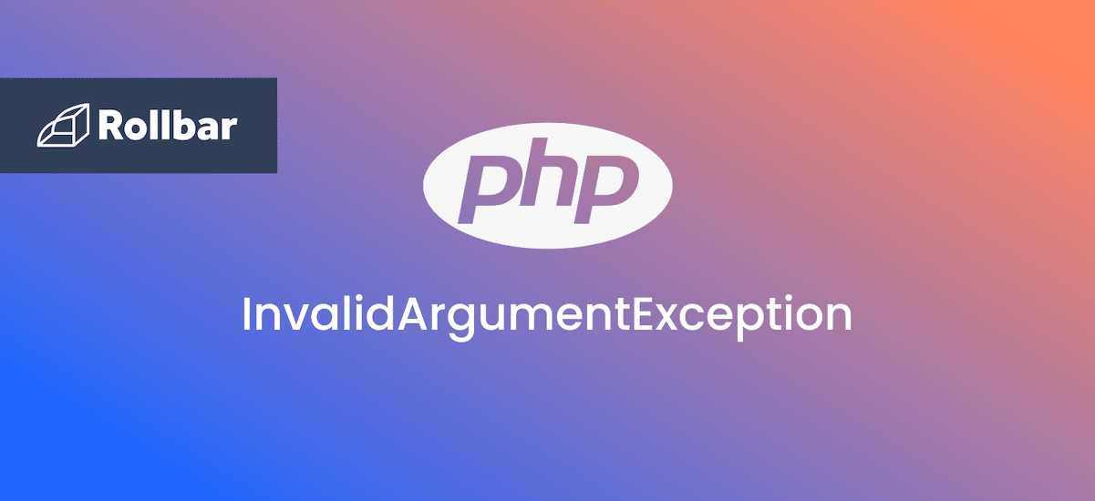 How to Handle InvalidArgument Exception in PHP