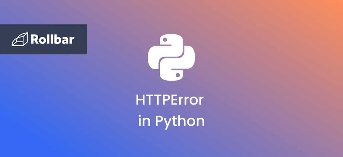 How to fix HTTPError in Python