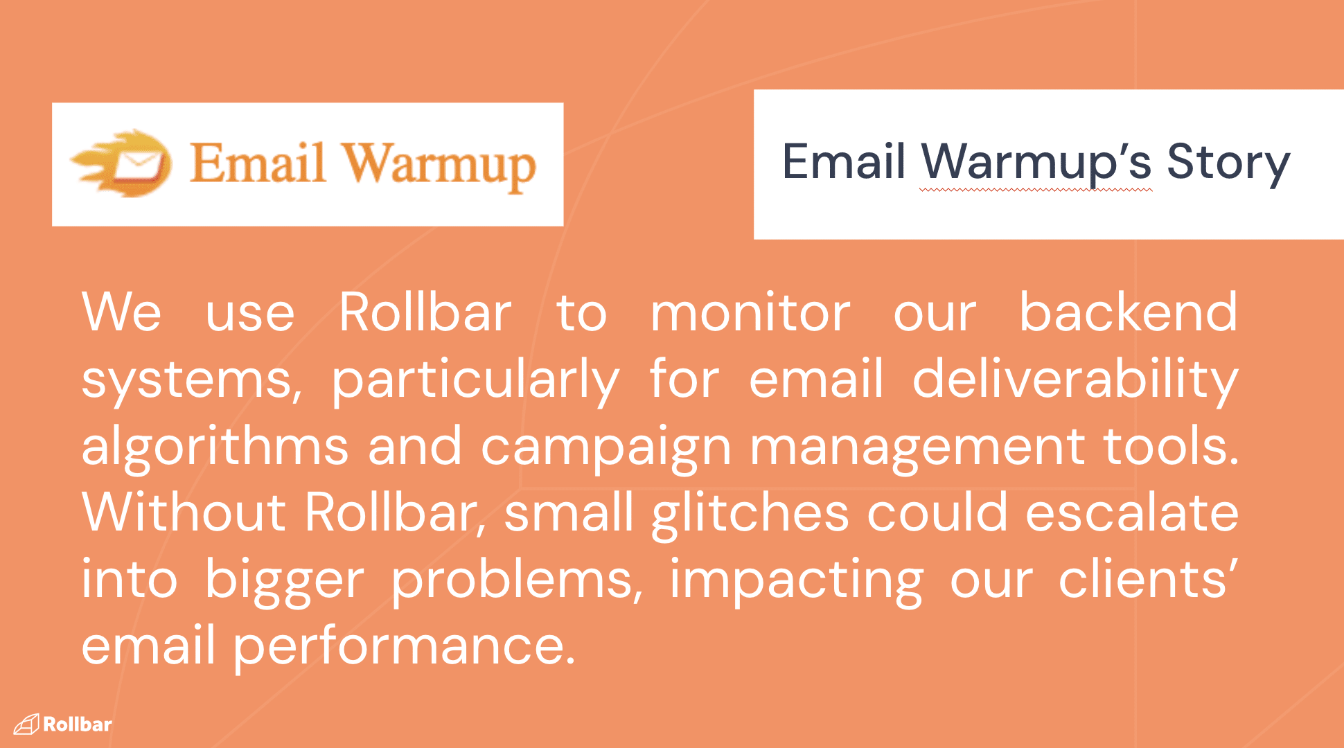 Email Warmup’s Story with Rollbar